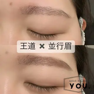 アイブロウ eyelash&ey ebrow　YOU.のマツエク・マツパデザイン