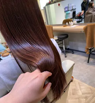 ロング カラー 新宿 / Aujua ｿﾑﾘｴ🫧森田涼介のヘアスタイル
