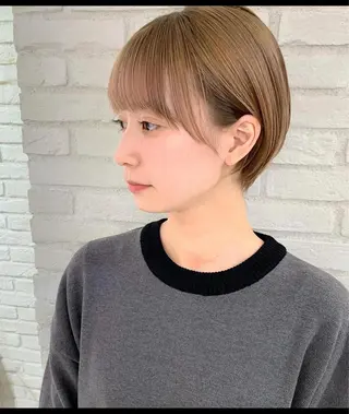 ショート 渋谷/ボブ×髪質改善 輝来のヘアスタイル