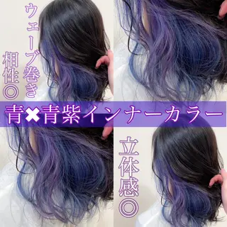 ミディアム カラー ハイトーンカラー🌈 メンズパーマ鈴木康平のヘアスタイル