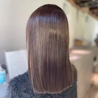 セミロング 廣田 紗奈のヘアスタイル