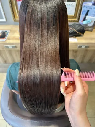 ロング 種部 有紗のヘアスタイル