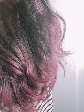 ミディアム カラー 👑似合わせレイヤー が好評👑佐久田のヘアスタイル