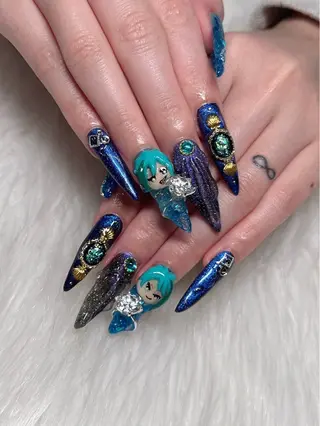 ネイル nail&eye Ariesのネイルデザイン