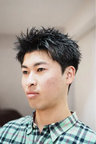 ショート メンズ Men’s  salon ANSWER所属・SHIZUKU アクティブショートのヘアスタイル