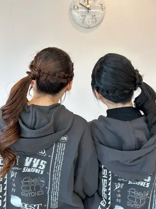 ヘアアレンジ PazRood 山下のヘアスタイル