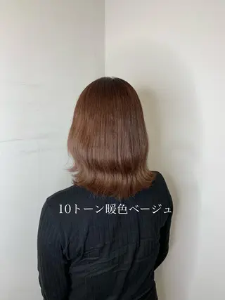ミディアム 縮毛矯正/髪質改善/ HARUのヘアスタイル