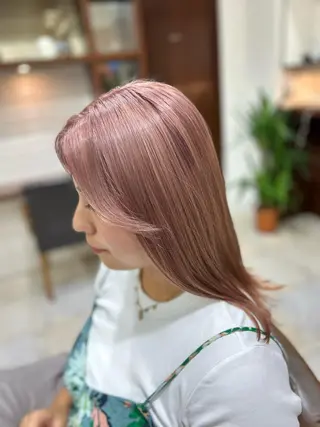 セミロング カラー Marin🐩 /髪質改善 カラーのヘアスタイル