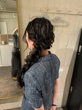 ロング ヘアアレンジ 小松 瑞季のヘアスタイル