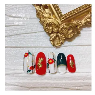 ミディアム ネイル 👑enen style👑のネイルデザイン