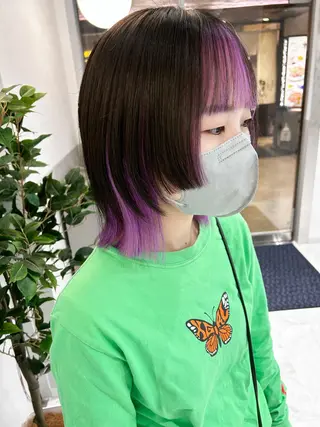 ショート カラー 薄田 珠美のヘアスタイル