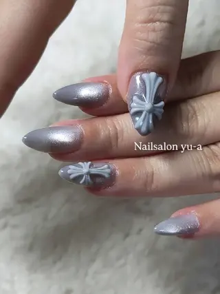 ネイル ネイル＆ホワイトニング   Yu-a所属・yu-a  スカルプ ネイルakiのネイルデザイン