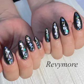 セミロング ネイル nail salon Revymoreのネイルデザイン