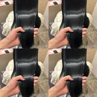 ロング カラー レイヤーカット/ 縮毛矯正🇰🇷早坂のヘアスタイル