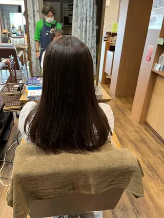 ロング パーマ 大人女子&髪改善専門 Nobuフリーランスのヘアスタイル