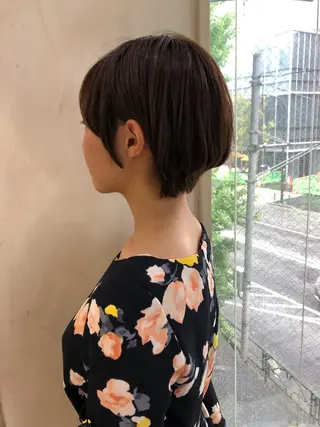 ショート せこぐち まいのヘアスタイル