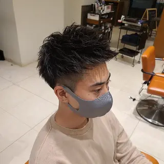 ショート メンズ 中井 啓悟のヘアスタイル