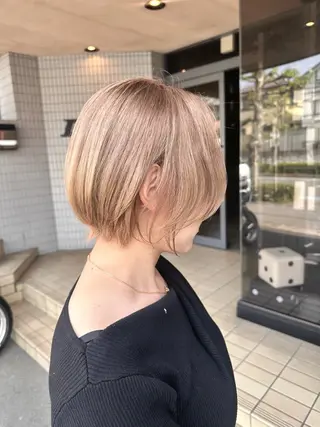 ショート タカツド ユウキのヘアスタイル