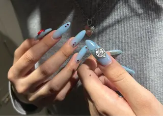 ネイル SEINA_ NAIL🐈‍⬛💗のネイルデザイン