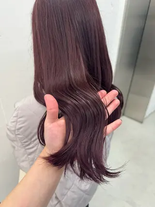 カラー 矢場町/暖色 /chinatsuのヘアスタイル