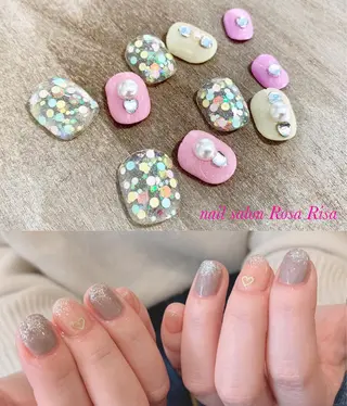 ショート ネイル ネイルスタジオ シェイクユアハンズのネイルデザイン