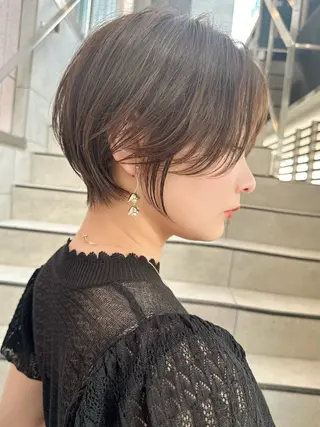 ショート レイヤー❣️縮毛矯 川村利幸のヘアスタイル