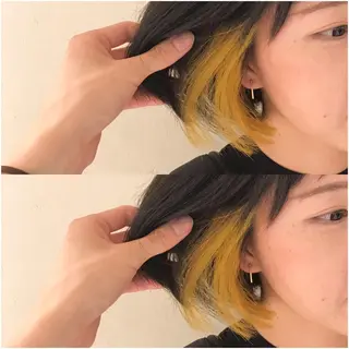 ショート カラー circus by KENJE 町田店のヘアスタイル