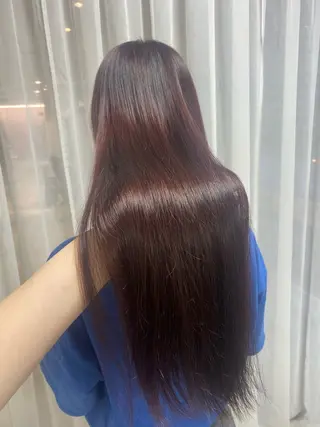 ロング カラー 🖤韓国･網紅 KOYUKI🖤のヘアスタイル