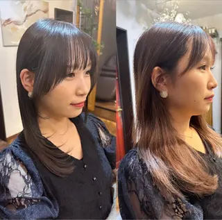 セミロング 伏田 遼馬のヘアスタイル