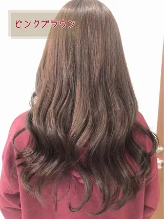 セミロング カラー ロングレイヤー 🤍山内　飛鳥🤍のヘアスタイル