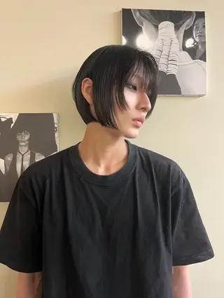 ショート 6/5まで目黒店 カラー🎀ミカゼのヘアスタイル