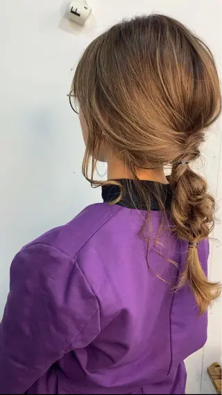 ロング ヘアアレンジ RINKA 琳茄のヘアスタイル