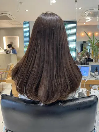 ロング カラー ラベンダー/レイヤー スタイル🤎mamiのヘアスタイル