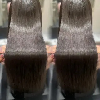 ロング 髪質改善×透明感× 艶髪🥀HIYORIのヘアスタイル