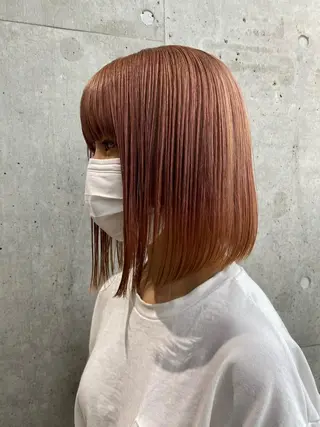 ミディアム カラー 🌈ショートの達人 HIROMU🌈のヘアスタイル