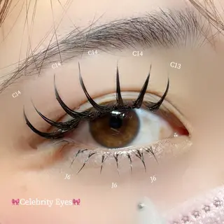 マツエク・マツパ 🎀LEDパリエクN o1韓ドルEYE🎀のマツエク・マツパデザイン