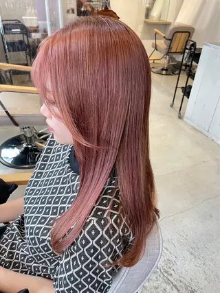 ロング カラー 美髪✨艶髪✨髪質改善 カラー特化❕亀島のヘアスタイル