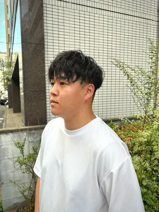 パーマ メンズ 【メンズショート 特化】村斎　伶次のヘアスタイル