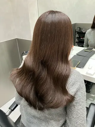ロング カラー 💖ブリーチなし透明 感💖ASAHIのヘアスタイル