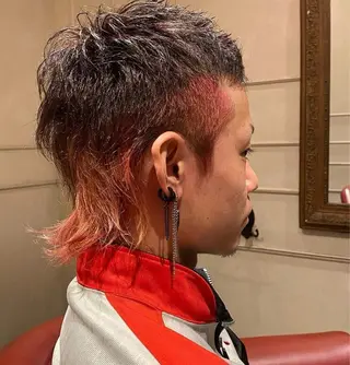 カラー メンズ 大政源氏🌈✨ Genjiのヘアスタイル