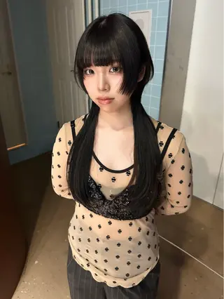 ロング ウルフ/レイヤー/ 渋谷🔮Yudaiのヘアスタイル