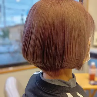 ショート カラー カット&ビューティひこうせん所属・髪のリセット× 髪質改善ひこうせんのヘアスタイル