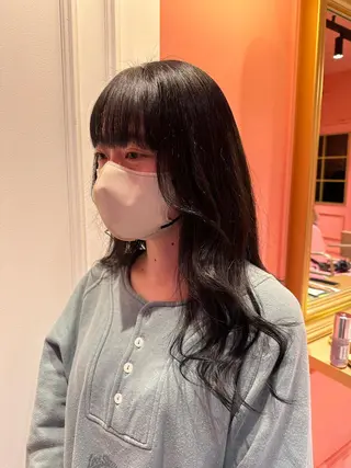 ロング 神 嵩徳のヘアスタイル