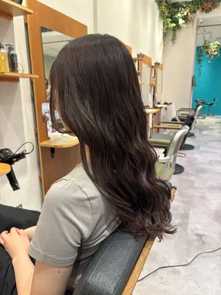 ロング 北村 祐樹のヘアスタイル