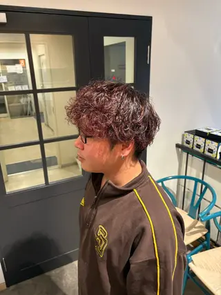 カラー メンズ 荒川 匠磨のヘアスタイル