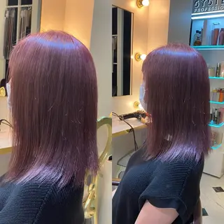 ショート カラー ヘアアレンジ 梅田中崎町髪質改善 /オキヒロト/エコルのヘアスタイル