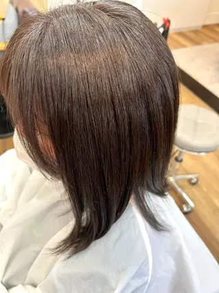 ミディアム カラー 中野 未来のヘアスタイル