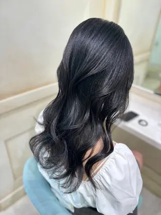 ロング カラー 透明感カラー🎀 みゆうのヘアスタイル