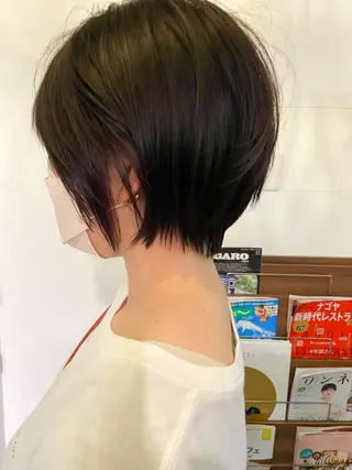 ショート 田中 あやなのヘアスタイル