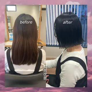 ショート カラー うる艶カラー asukaのヘアスタイル